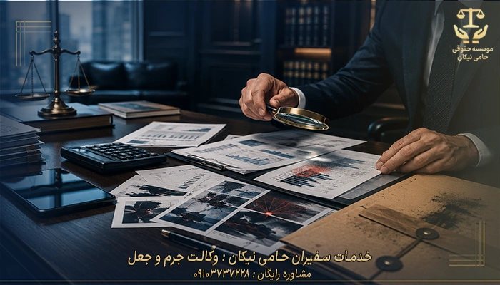 خدمات سفیران حامی نیکان وکالت جرم و جعل